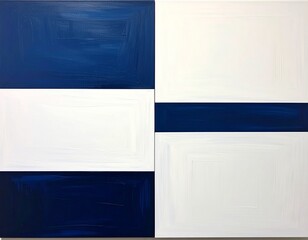 interior, light, design, home, empty, business, white, gray, blue oil painting, wall art, paint, navy, dark blue, geometric