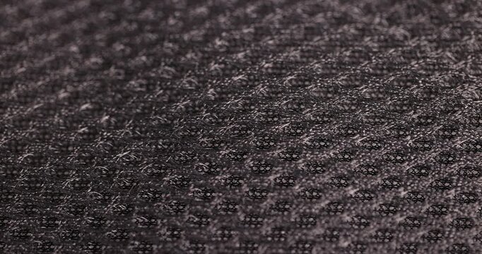 woven fabric to ensure air circulation, black thick fabric to provide ventilation at the back of backpacks