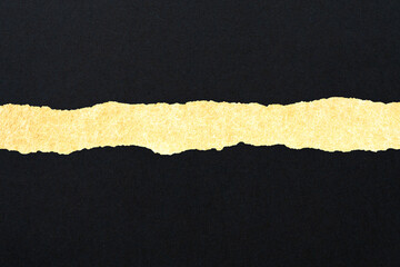 黒い紙と金色の紙