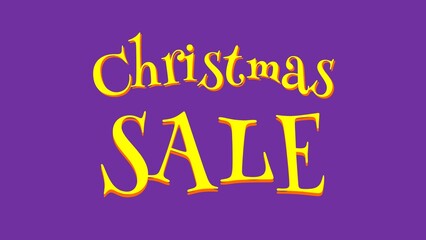 Christmas sales promo special offer