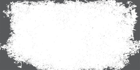 Black paint splash frame on dirty grunge wall texture background