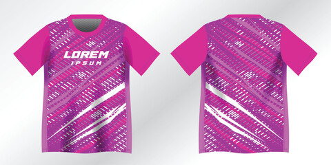 abstract purple and pink background pattern for sport jersey design mockup