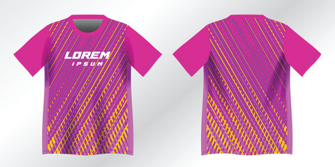 abstract purple and pink background pattern for sport jersey design mockup
