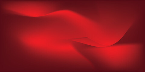 Red Vibrant Smooth Surface Backdrop. Neon Vivid Bright Trendy Background. Rose Dark Vibrant Wavy Gradient Mesh. Dark Rose Wavy Gradient Mesh. Blank Color Blood Blurred Texture Illustration.