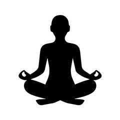 Human Meditation Pose