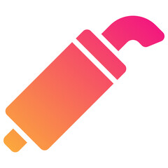 exhaust gradient fill icon