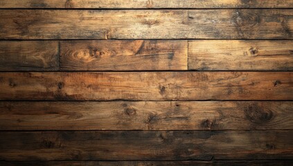 Naklejka premium Rustic Wood Texture Background with Warm Tones and Natural Grain