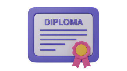 Achieve academic success with this modern diploma design for graduation projects