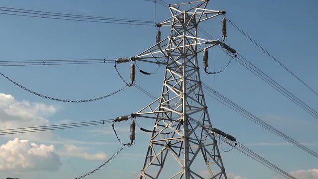 Voltage Electrical Transmission Tower or Pylon for Power Line