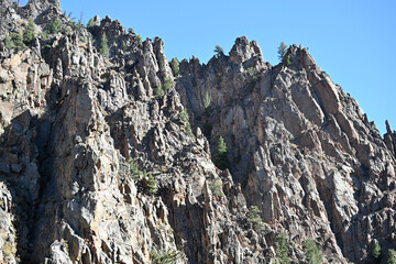 Cliffs and Blue Sky