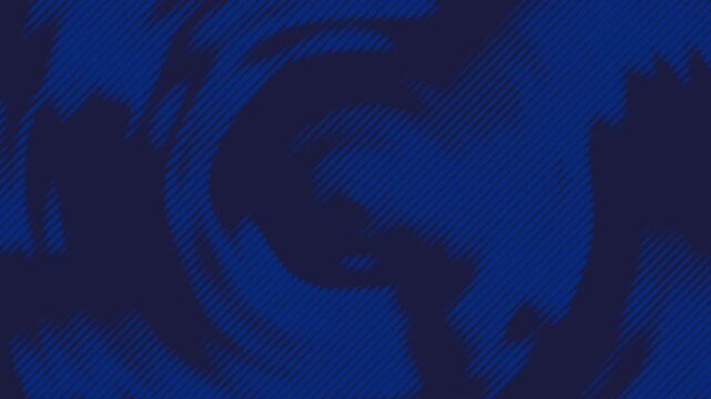 Displays a dark navy abstract background with blue diagonal line patterns.