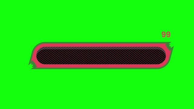 Green screen Loading bar downloading bar loading screen, Loading Circle, video. Download progress,
Digital loading symbol motion graphics with green screen background, Animation of a progress bar.