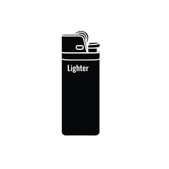 Black Lighter Icon