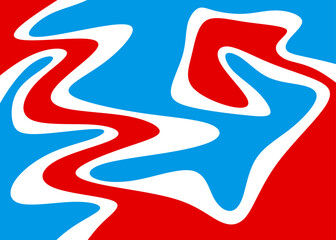 Abstract background with cute wavy line pattern and with some copy space area