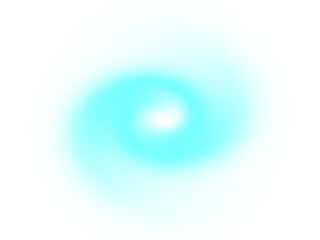 Abstract light blue blur with a luminous core creating an ethereal visual effect.