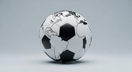 Global football representing the world united in sport, inspiring international competition and shared passion for the game.