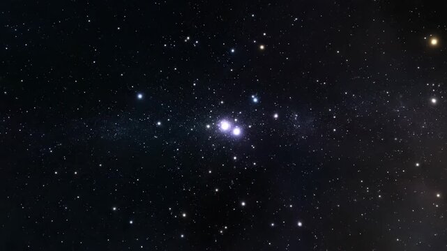 Cosmic Canvas - A Journey Through Starry Nebulae and Distant Galaxies.