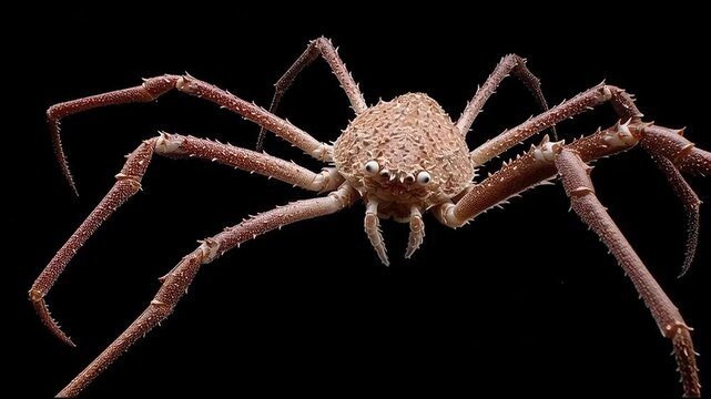 Giant Japanese Spider Crab from the Deep Abyss