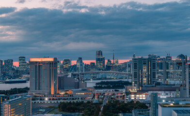 東京都港区　お台場の風景