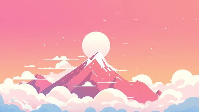 illustration mountains Videos