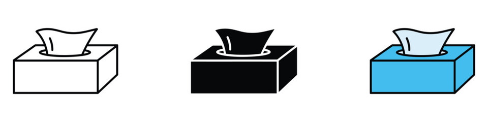 Wipes pack icon vector. Cleanliness and Hygiene symbol. vector illustration.