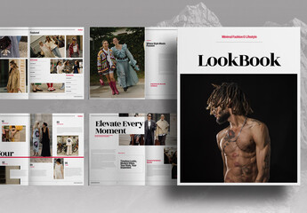 Style Meets Passion Fashion Brochure Layout