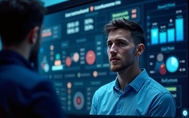 An AI powered system improving real time sports analytics by analyzing player performance, game strategies, and opposition data to optimize team decisions. High quality