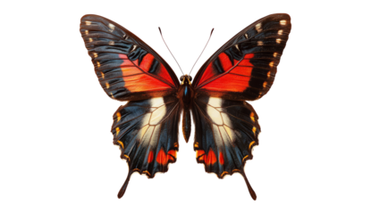 Colorful Butterfly with Intricate Patterns and Vibrant Colors