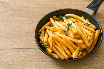 French fries with sour cream and ketchup