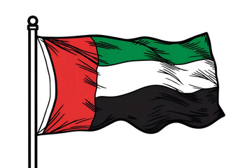 flag of united arab emirates