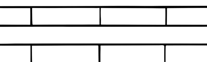 Obraz premium Hand Drawn Black Grid Pattern Background