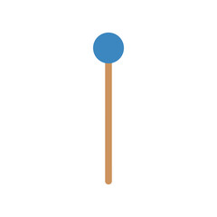 blue and yellow ball 