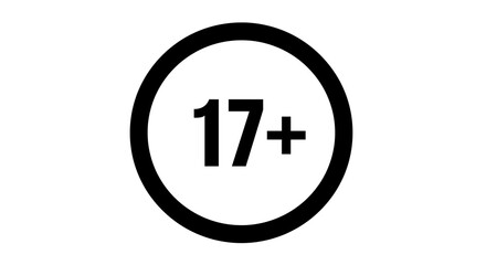 Age Restriction Icon A Visual Representation of Content Appropriateness and Guidance for Viewers and Consumers