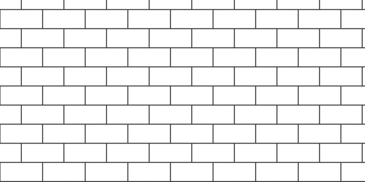 surface white brick rectangle stone paving building floor. empty wall brick floor and construction background with squares texture wallpaper.	