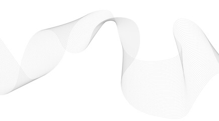  Abstract Vector Composition of Wave Lines on Transparent Background, Colorful layers strokes waves line design vector curved texture wallpaper.