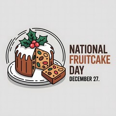 Celebrate the sweetness of National Fruitcake Day on December 27 with easy fruitcake recipes, holiday fun, and creative ways to make this dessert shine.