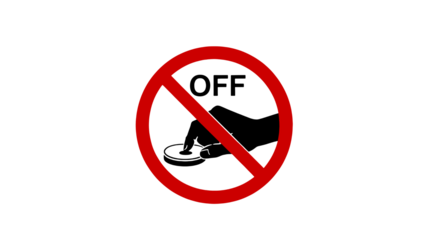 Bold red prohibition sign instantly conveys restriction, warning, or ban for use in impactful designs requiring clear messaging and visual communication