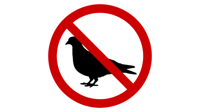 Striking red prohibition sign design signals restriction and denial, ideal for warnings, safety, or compliance messages that demand immediate attention.