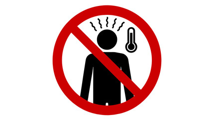 Vibrant red prohibition symbol for restriction visuals, use this sign to block concepts and restrict content, an icon for avoidance and denial