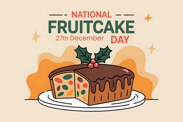 National Fruitcake Day is December 27 — discover the best fruitcake recipes, history, and creative ideas to celebrate this sweet and fruity holiday treat.