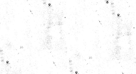 White paper grunge pattern with dust, grit, and dirt overlay. Vector illustration on isolated background. Speckle grain dot texture with distress noise effect.
