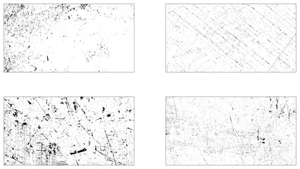 Simply Place illustration over any Object to Create grungy Effect, abstract, splattered , dirty, texture for your design. vector
