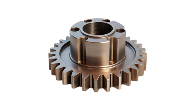 Gear Wheels Driving Mechanical Power