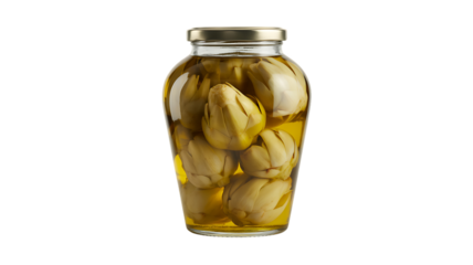 Glass Jar With Sunkissed Blooms Beauty