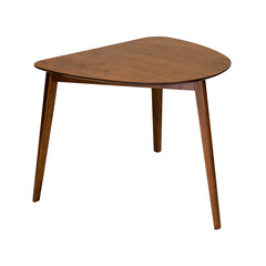 Modern Corner Wooden Table