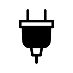 Obraz premium Electric Plug Icon Vector Symbol Design Illustration