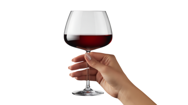 Glass of wine gentle escape