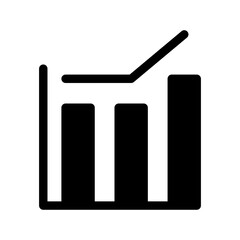 Statistics Icon Vector Symbol Design Illustration