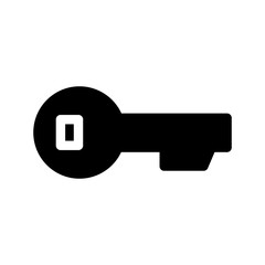 Key Icon Vector Symbol Design Illustration