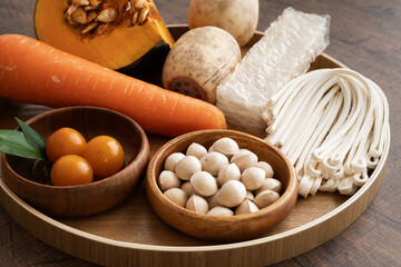 冬至の七種　冬至の食べ物